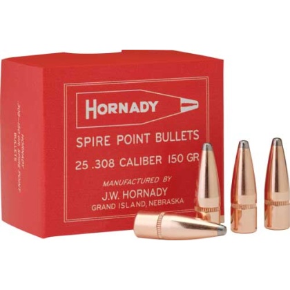 HORNADY BULLETS 30 CAL .308 150GR JSP 75TH ANNIVERSARY