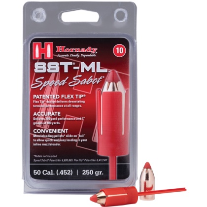 HORNADY 50CAL SABOTED BULLET 45 250GR SST 10CT 10BX/CS