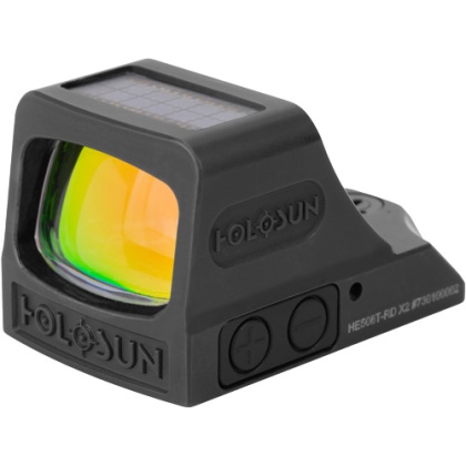 HOLOSUN 508 OPEN REFLEX RED MULTI RETICLE SOLAR PISTOL