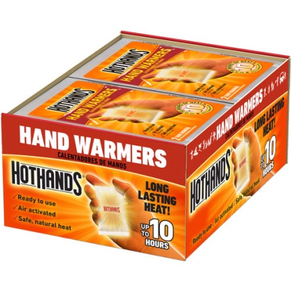 HOTHANDS HAND WARMERS 40 PAIR 10 HOUR