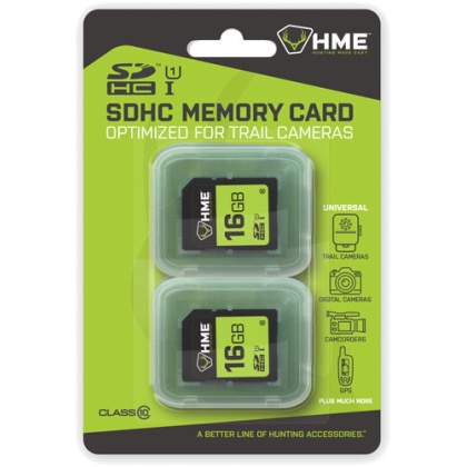 HME SD MEMORY CARD 16GB 2PK