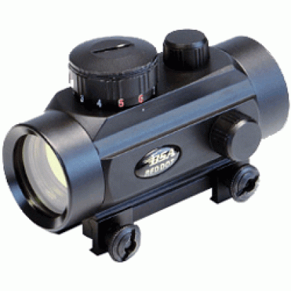 BSA HUNTSMAN 1X30MM SIGHT RED/GRN/BLUE DOT RETICLE