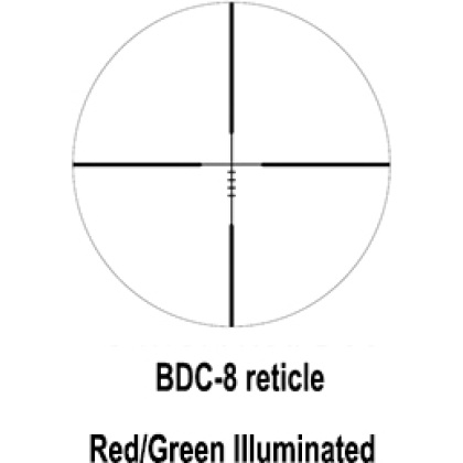 BSA OPTIX SERIES RIFLESCOPE 4.5-18X44M BDC-8IR RETICLE