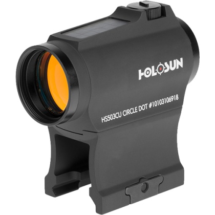 HOLOSUN 503 ENCLOSED RED MULTI RETICLE SHK AWK ALUMINUM RIFLE