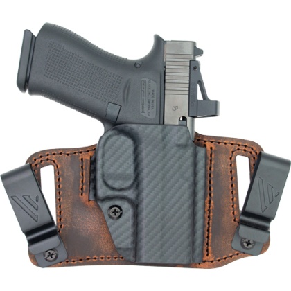 VERSACARRY INSURGENT IWB/OWB HOLSTER RH FOR GLOCK 19 BROWN