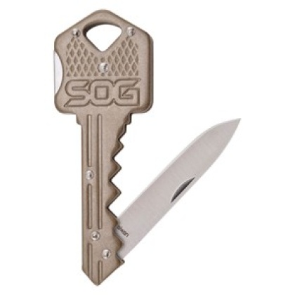 SOG KEY KNIFE BRASS