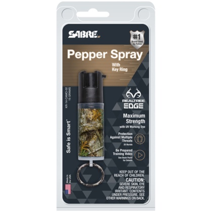 SABRE 3-N-1 SPRAY KEY RING CAMO 15GR<