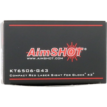 AIMSHOT ULTRALIGHT LASER SIGHT RED FITS GLOCK 43