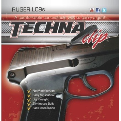 TECHNA CLIP HANDGUN RETENTION CLIP RUGER LC9S RIGHT SIDE