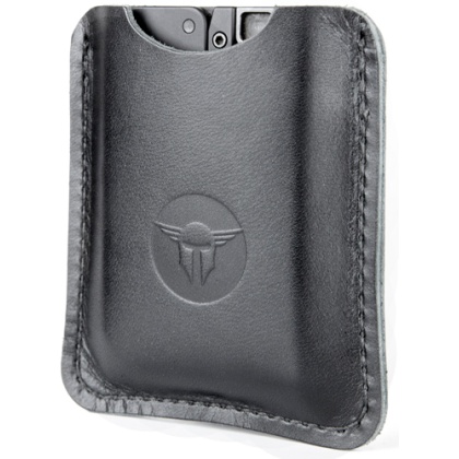 TRAILBLAZER LIFECARD LEATHER SLEEVE BLACK