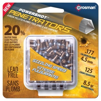 CROSMAN PELLETS 177 LEAD FREE 8.5 GRAIN 125 COUNT