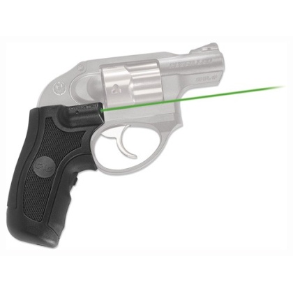 CRIMSON TRACE LASER LASERGRIP GREEN RUGER LCR/LCRX