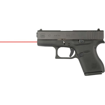 LASERMAX LASER GUIDE ROD RED FOR GLOCK 43