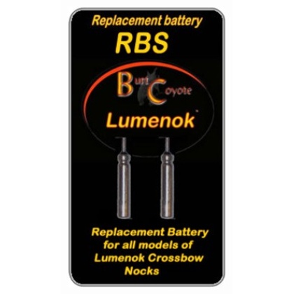 LUMENOK REPLACEMENT BATTERY FOR LIGHTED BOLT NOCK 2PK