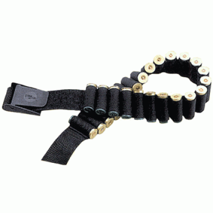 MICHAELS CARTRIDGE BELT FOR SHOTGUN SHELLS-25 LOOPS BLACK