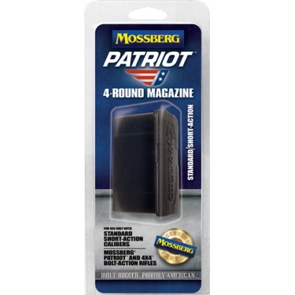 MOSSBERG MAGAZINE PATRIOT SHORT ACTION CALIBERS 4RD