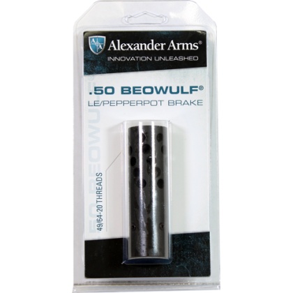 ALEXANDER 50 BEOWULF LE PEPPER POT THREADED MUZZLE BRAKE