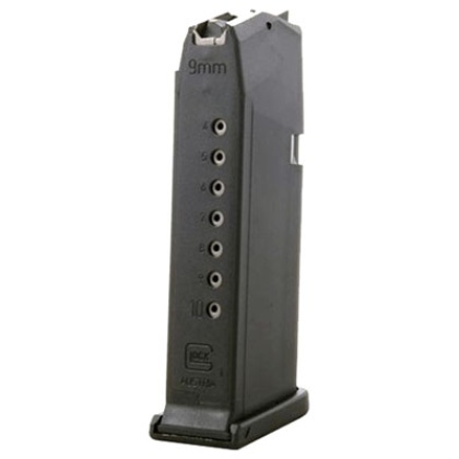 GLOCK OEM MAGAZINE MODEL 17 9MM LUGER 10RD