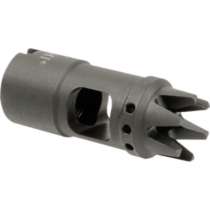 MI AK12 MUZZLE BRAKE M14X1LH .30 CALIBER SINGLE CHAMBER