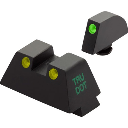 MEPROLIGHT NGT SGHT FIXED SET GRN/YLLW FOR GLOCK SUPPRESSOR