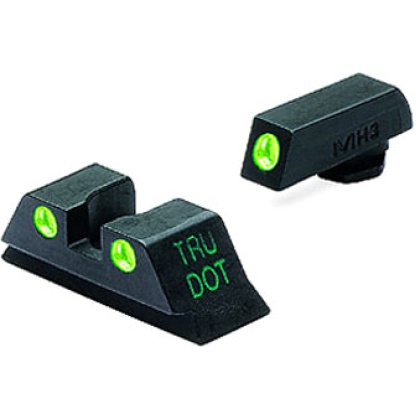 MEPROLIGHT NIGHT SIGHT SET GREEN FOR GLOCK 42/43