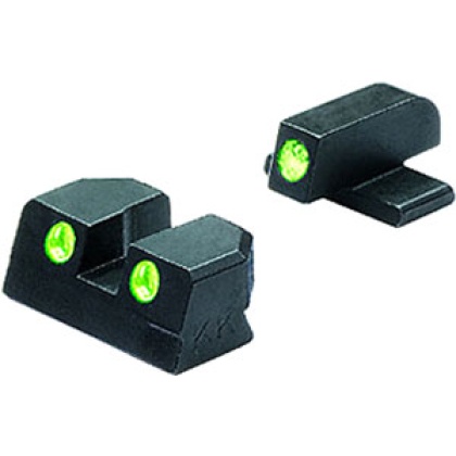 MEPROLIGHT NIGHT SIGHT FIXED SET GREEN/GREEN SPRINGFIELD XD