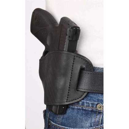 BULLDOG BELT SLIDE HOLSTER BLK RH LARGE FRAME AUTOS