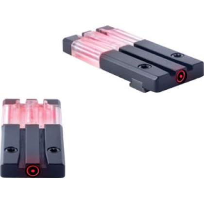 MEPROLIGHT FIBER TRITIUM RED CIRCLE DOT REAR SGHT FOR GLOCK