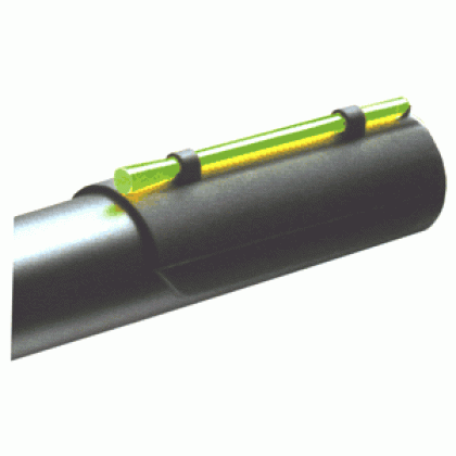 HIVIZ SHOTGUN FRONT SIGHT SNAP-ON FOR PLAIN BARREL