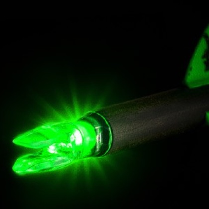 NOCKTURNAL LIGHTED NOCK GT-SERIES GREEN 3/PACK