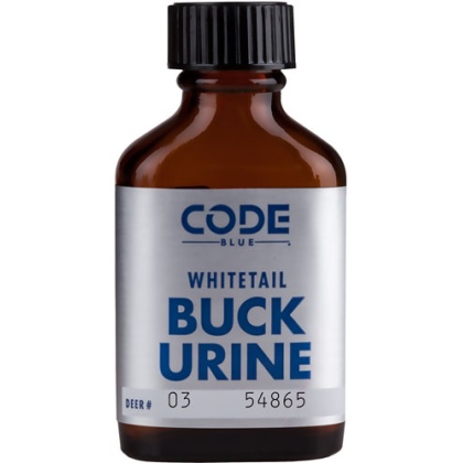 CODE BLUE DEER LURE BUCK URINE 1FL OUNCE BOTTLE