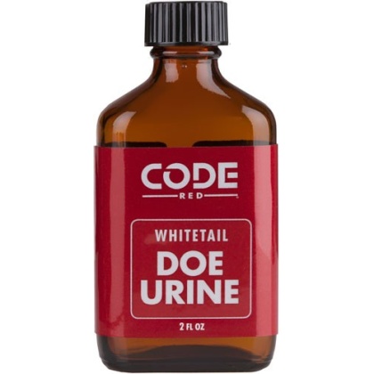 CODE RED DEER LURE DOE URINE 2FL OUNCES BOTTLE