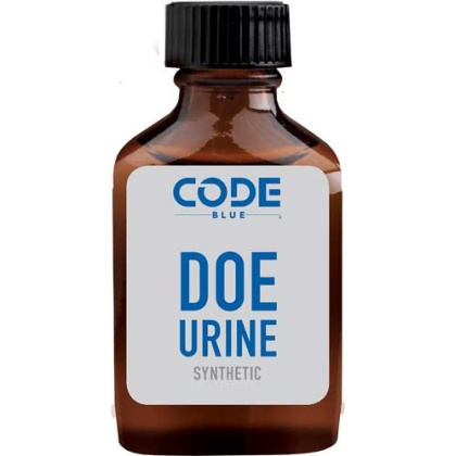 CODE BLUE DEER LURE SYNTHETIC DOE SCENT 1FL OZ