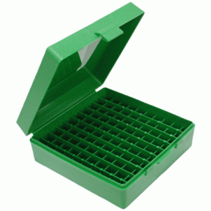 MTM AMMO BOX 44RM/41RM/45LC 100-ROUNDS GREEN