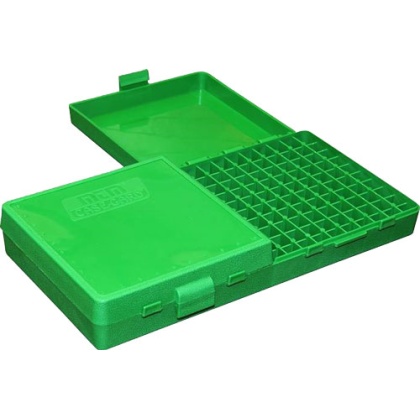 MTM AMMO BOX 45ACP/40SW/10MM 200-ROUNDS GREEN