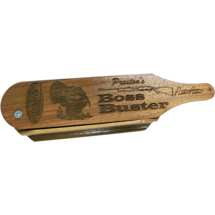 PITTMAN GAME CALLS BOSS BUSTER BOX TURKEY CALL SINGLE SIDED