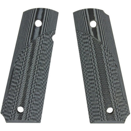 PACHMAYR DOMINATOR G10 GRIPS FOR 1911 GRAY/BLACK CHECKERED