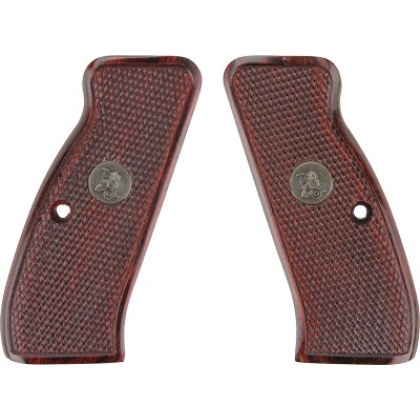 PACHMAYR LAMINATED WOOD GRIPS CZ 75/85 ROSEWOOD CHECKERED