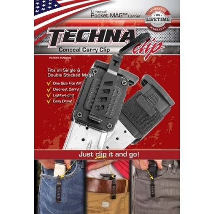 TECHNA CLIP UNIVERSAL POCKET MAG MINIMALISTIC MAG HOLDER