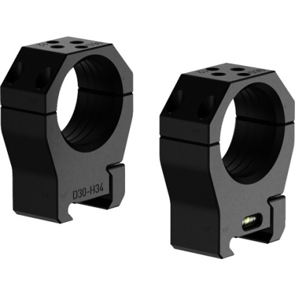 AUDERE SCOPE RINGS PSR 30MM MED BLACK