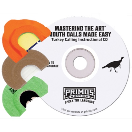 PRIMOS TURKEY CALL DIAPHRAGM PACK MTA W/INSTRUCTIONAL CD