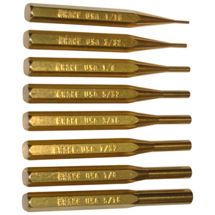 GRACE USA PUNCH SET PUNCH SET OF 8 BRASS