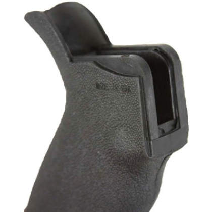 J&E TEXTURED RUBBERED PISTOL GRIP W/STORAGE BLACK