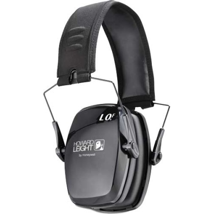 HOWARD LEIGHT LEIGHTNING FOLDING EAR MUFF BLACK NRR23