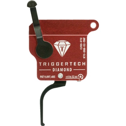 TRIGGERTECH REM 700 SNGLE STG BLACK DIAMOND FLAT CLEAN