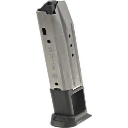 RUGER MAGAZINE AMERICAN PISTOL 9MM LUGER 10RD STAINLESS