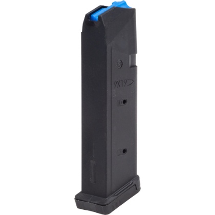 UTG MAGAZINE GLOCK 9MM 17RND POLY MATTE BLACK