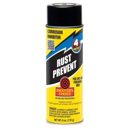 SHOOTERS CHOICE RUST PREVENT PRESERVATIVE LUBE 6OZ. AEROSOL