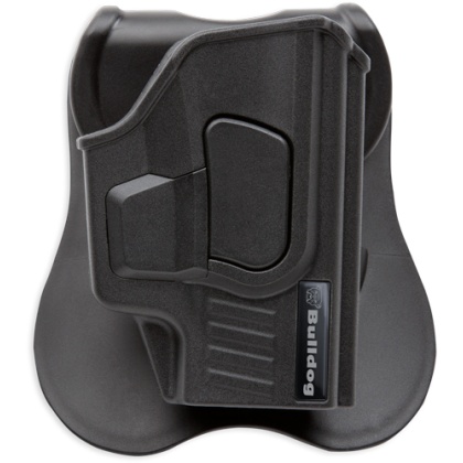 BULLDOG RR HOLSTER PADDLE POLY RUGER MAX9 BLK RH