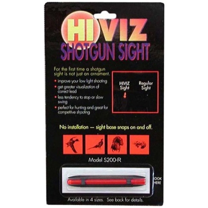 HIVIZ SHOTGUN FRONT SIGHT MAGNETIC RIB .171-.265\